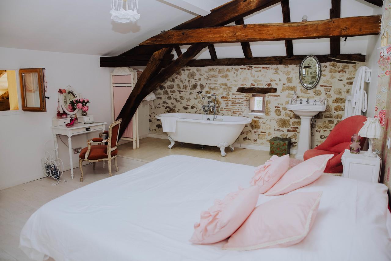 La Maison Bleue Villeréal Eksteriør bilde