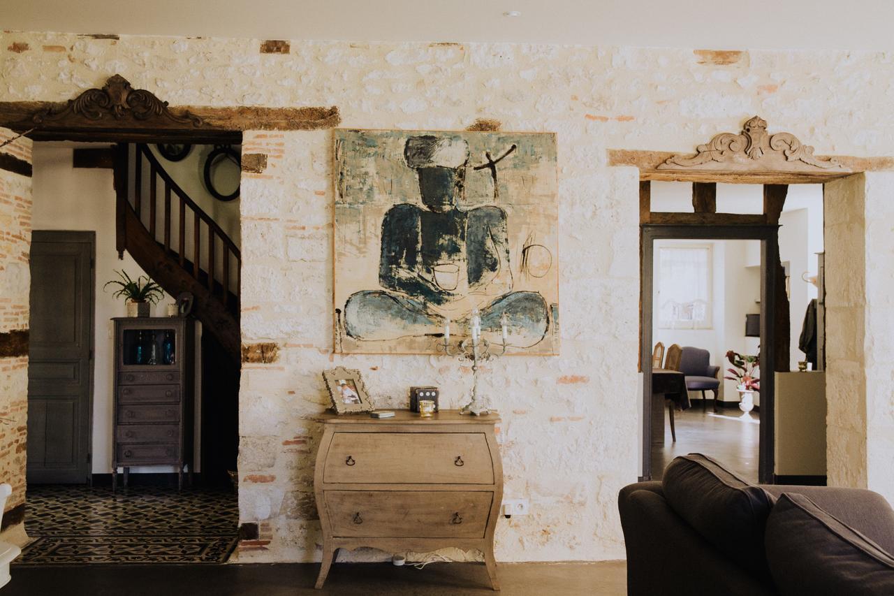 La Maison Bleue Villeréal Eksteriør bilde